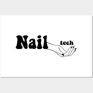 Nail tech  Gift for Women's  spring nails Posters and Art